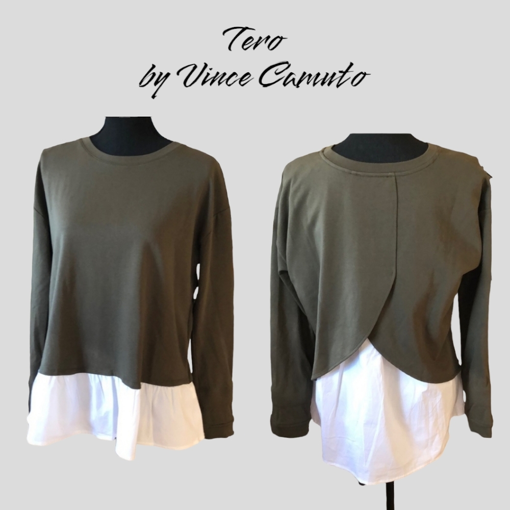Tero Vince Camuto Oversized Shirt - Picture 1 of 8